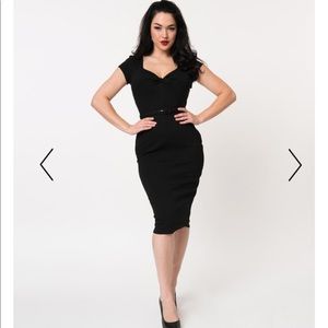 Unique Vintage Dianne Wiggle Dress